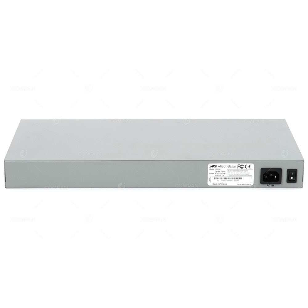 GS924I ALLIED TELESYN 24 PORT 1GB ETHERNET UNMANAGED SWITCH